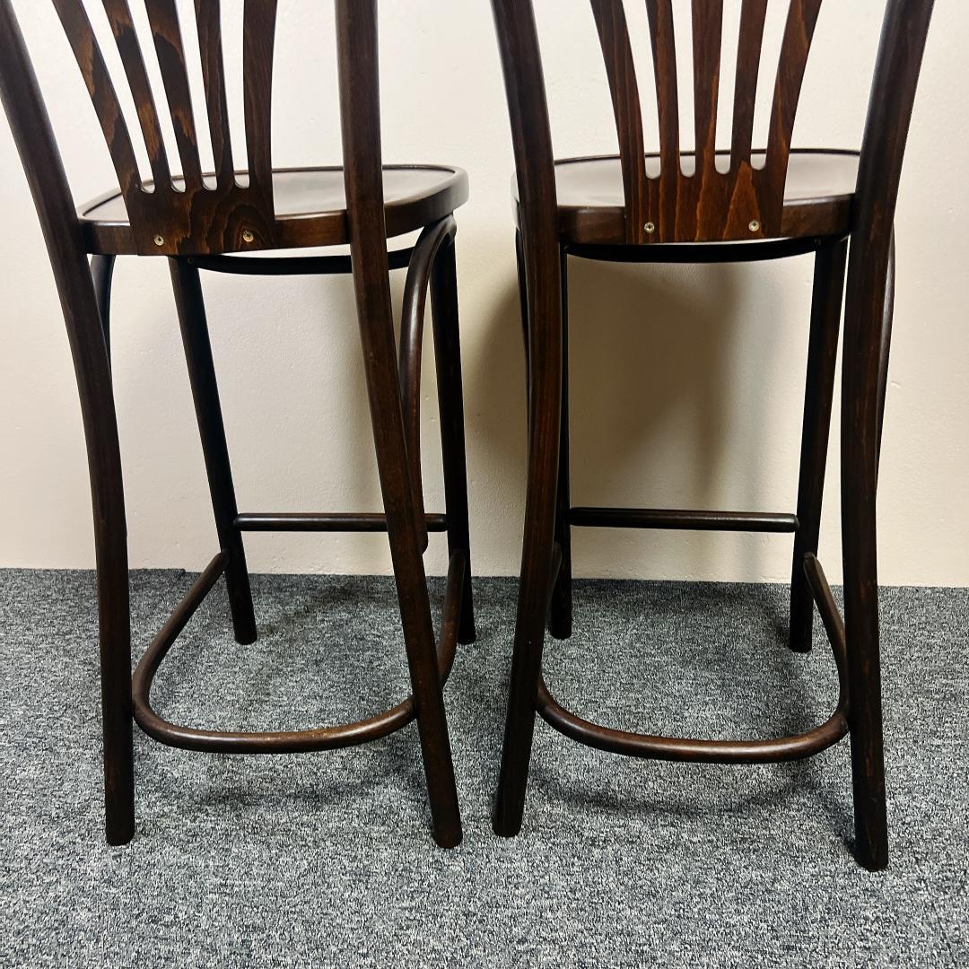 希少　ベントウッドチェア カウンターチェア アンティーク 曲木椅子 北欧