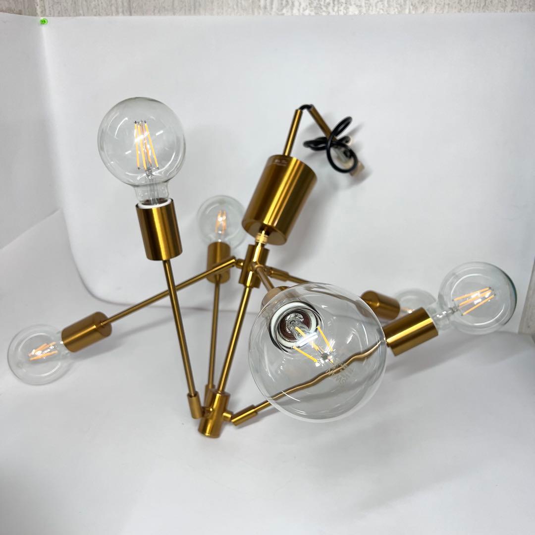 グラディスカ ペンダントライト 6灯 モダン LT-3523 電球付き