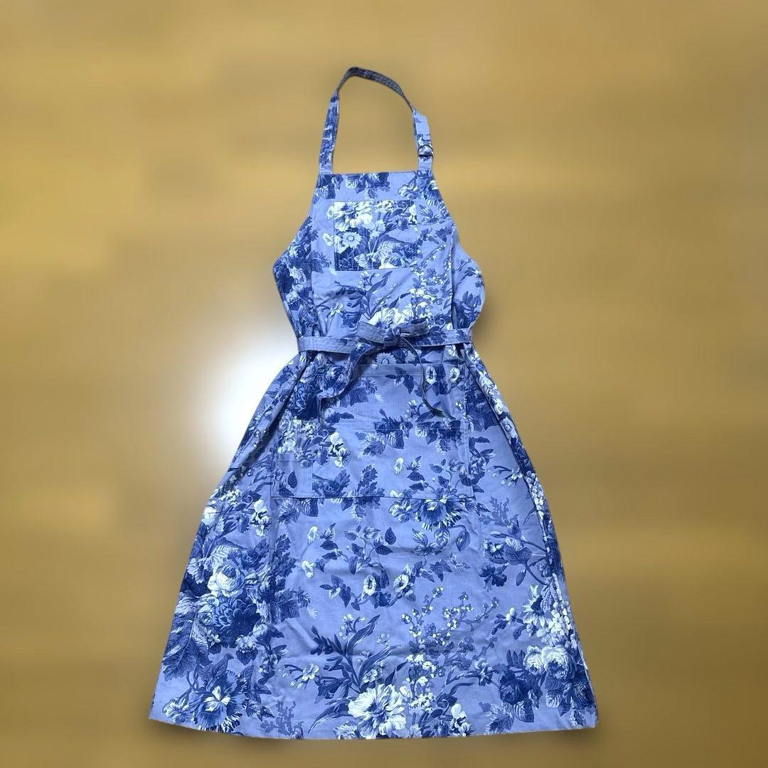 ポロ・ラルフ・ローレン 花柄 エプロン
