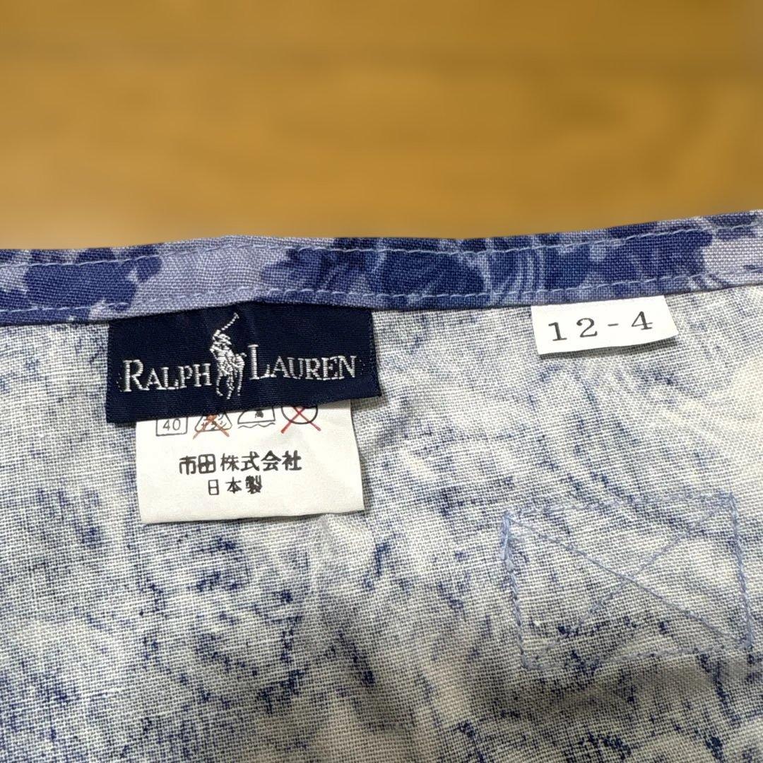 ポロ・ラルフ・ローレン 花柄 エプロン