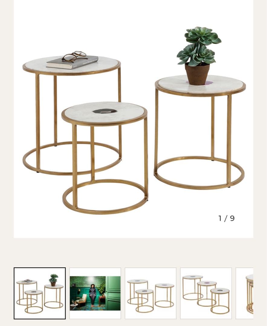 KAREリンボ サイドテーブル　Sサイズ