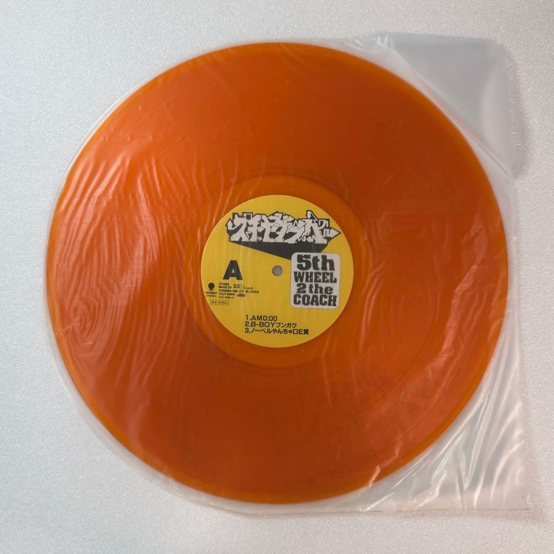 【非売品】　スチャダラパー　5th WHEEL 2 the COACH　レコード