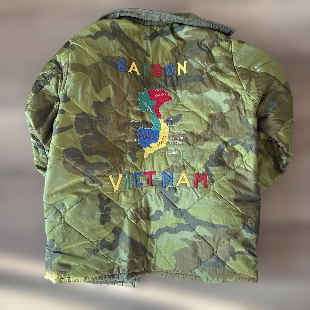 テーラー東洋　ベトナムリバーシブルジャケット　チャック故障