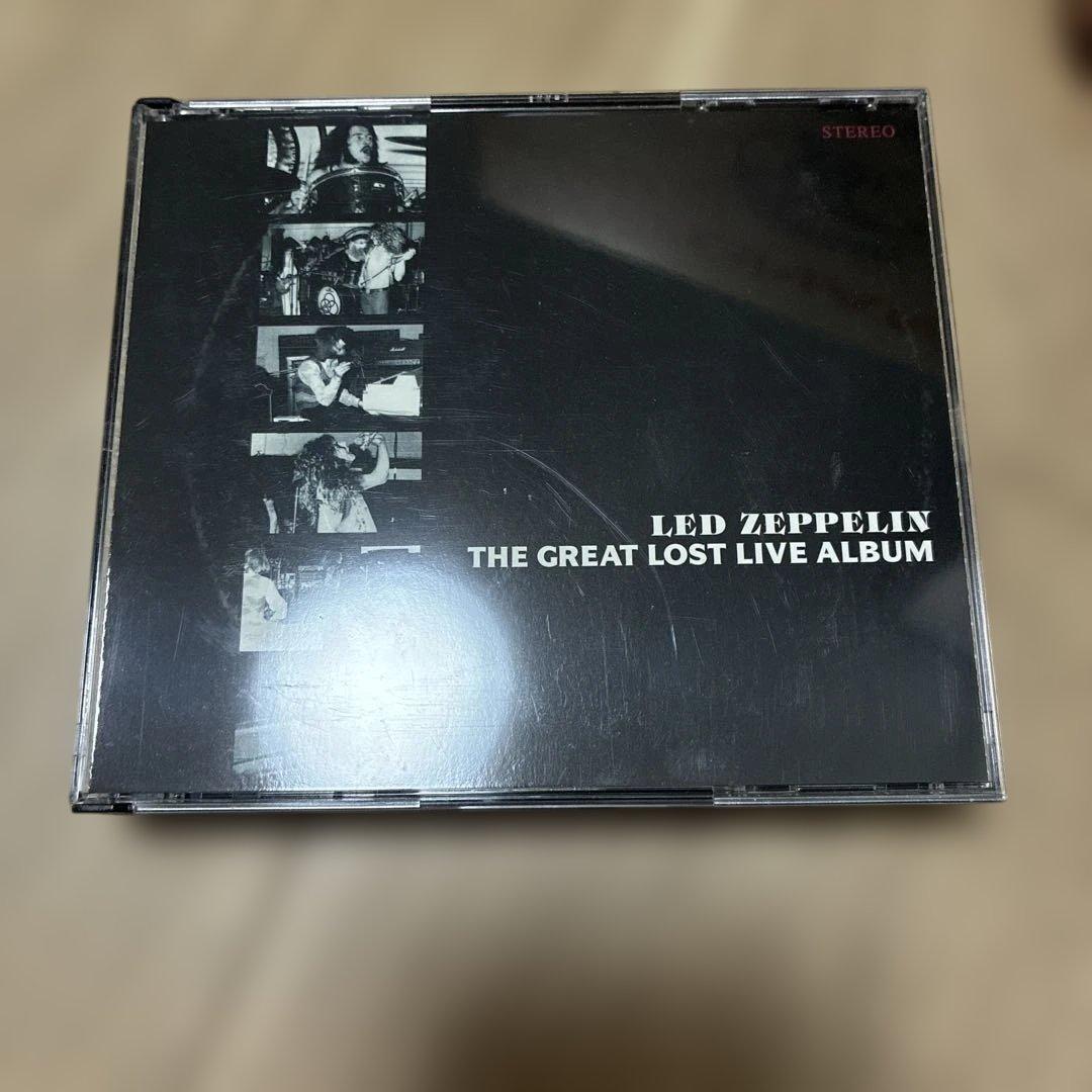 洋楽 LED ZEPPELIN GREAT LOST LIVE ALBUM