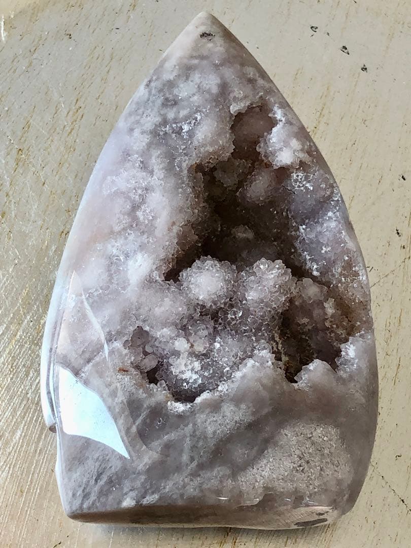 アメジスト　フリーフォーム　バブルドゥルージー