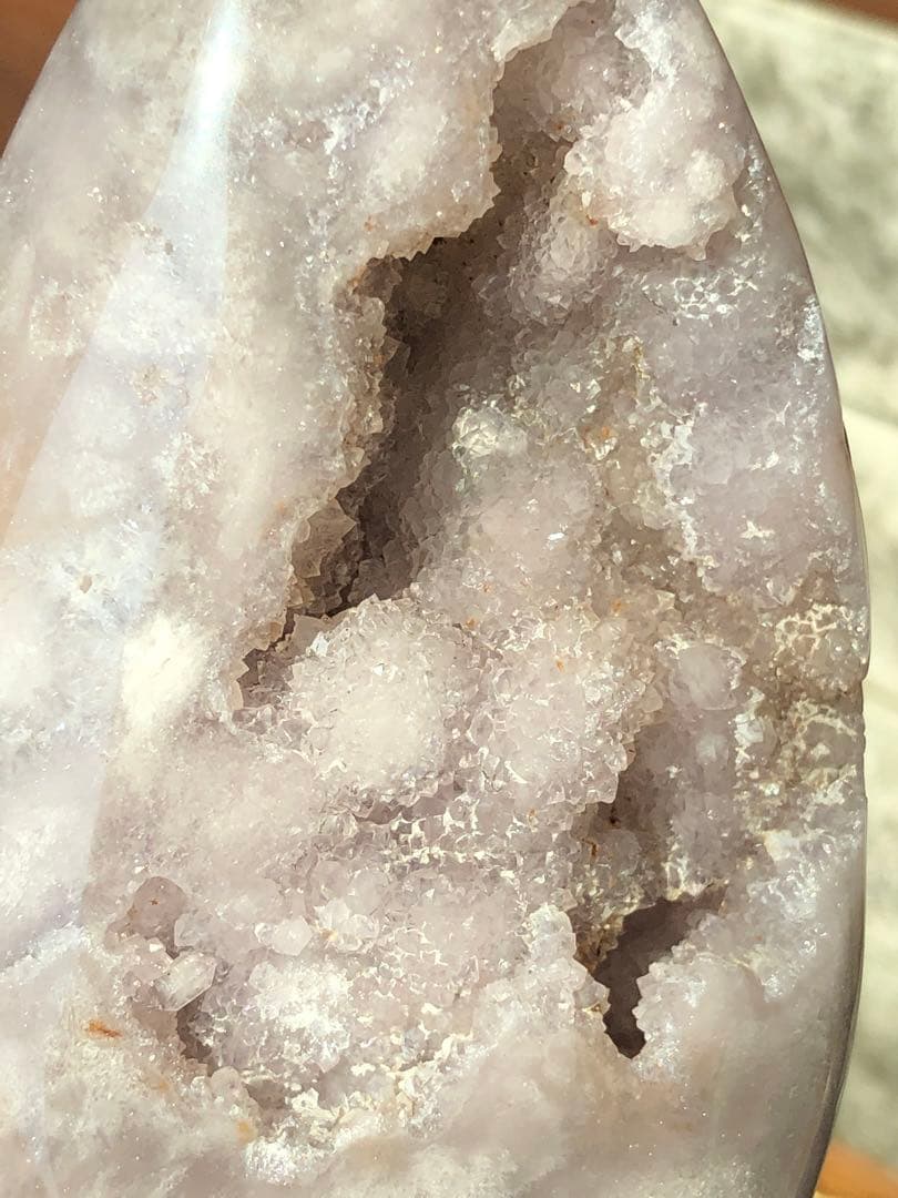 アメジスト　フリーフォーム　バブルドゥルージー