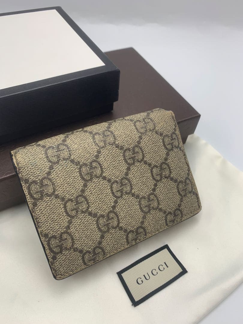 GUCCI グッチ ミスティックキャット 二つ折り 財布