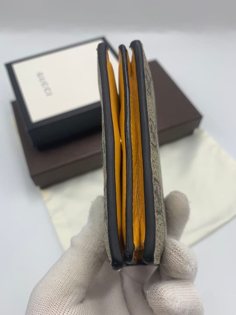 GUCCI グッチ ミスティックキャット 二つ折り 財布