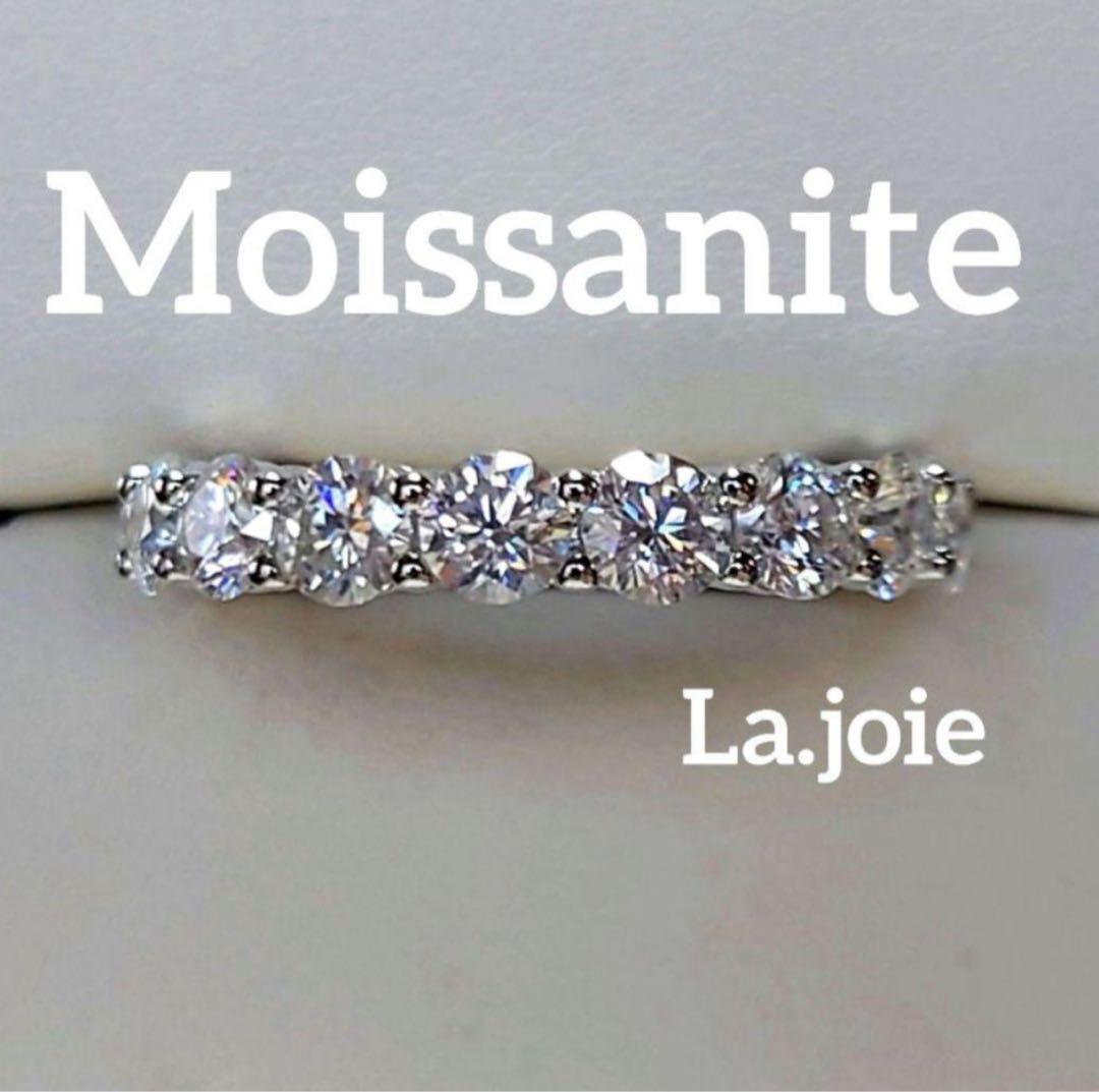 最高品質 モアサナイト フルエタニティ 【13号】4mm リング