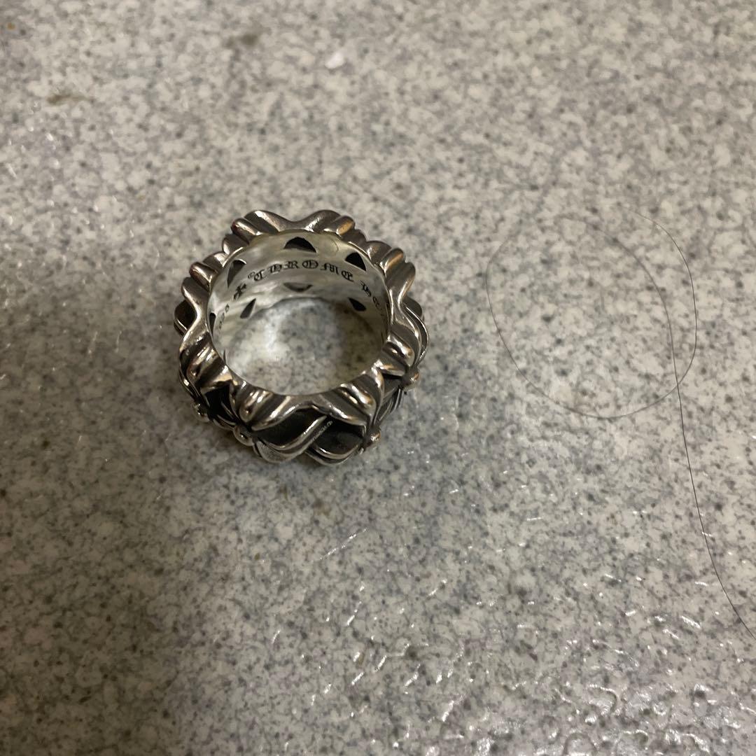 クロムハーツ　銀製約19号　リング(52)