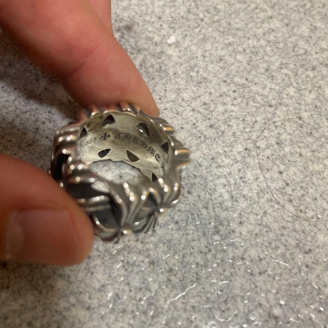 クロムハーツ　銀製約19号　リング(52)