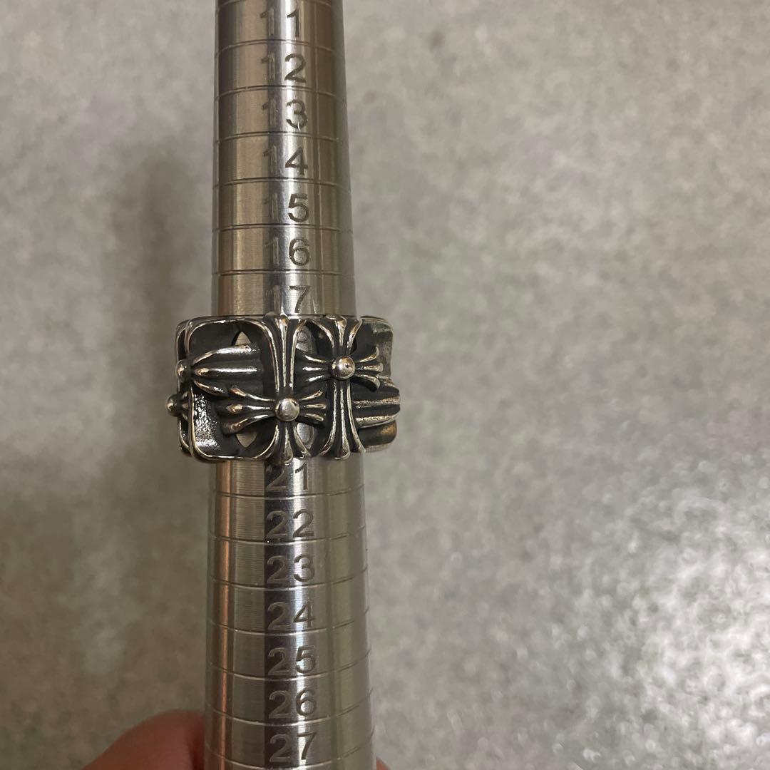 クロムハーツ　銀製約19号　リング(52)