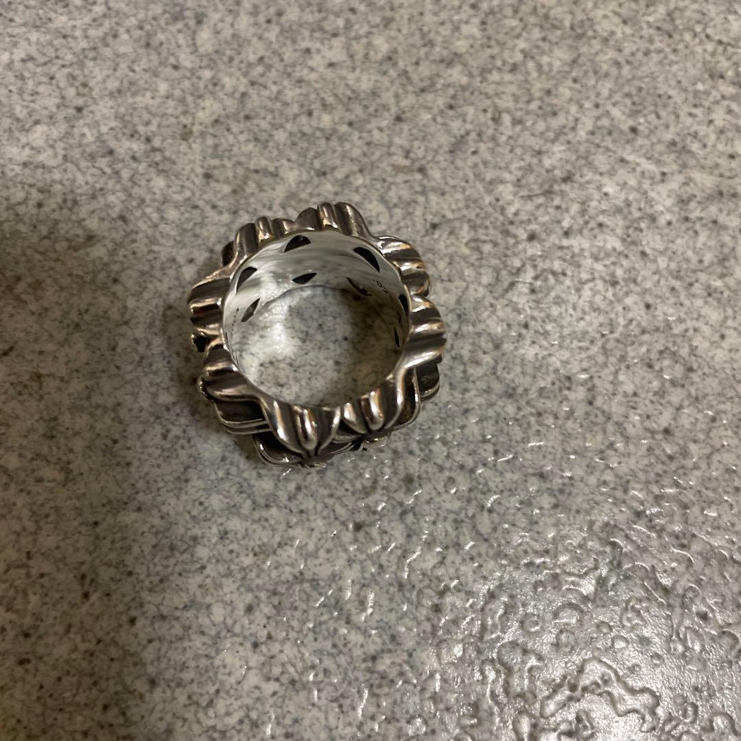 クロムハーツ　銀製約19号　リング(52)