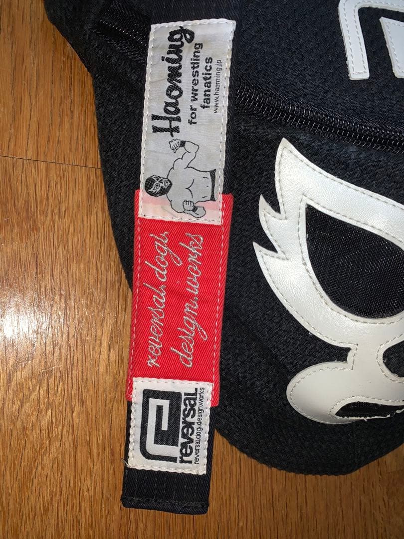 リバーサル×ハオミン コラボ 柔術着素材 ウエストバッグ used