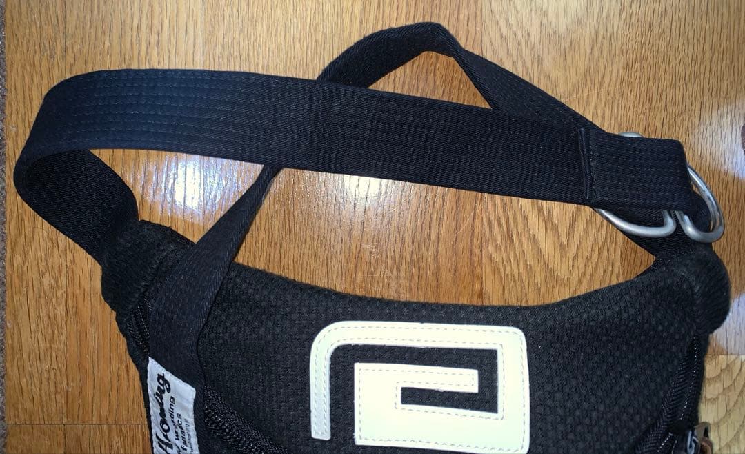 リバーサル×ハオミン コラボ 柔術着素材 ウエストバッグ used