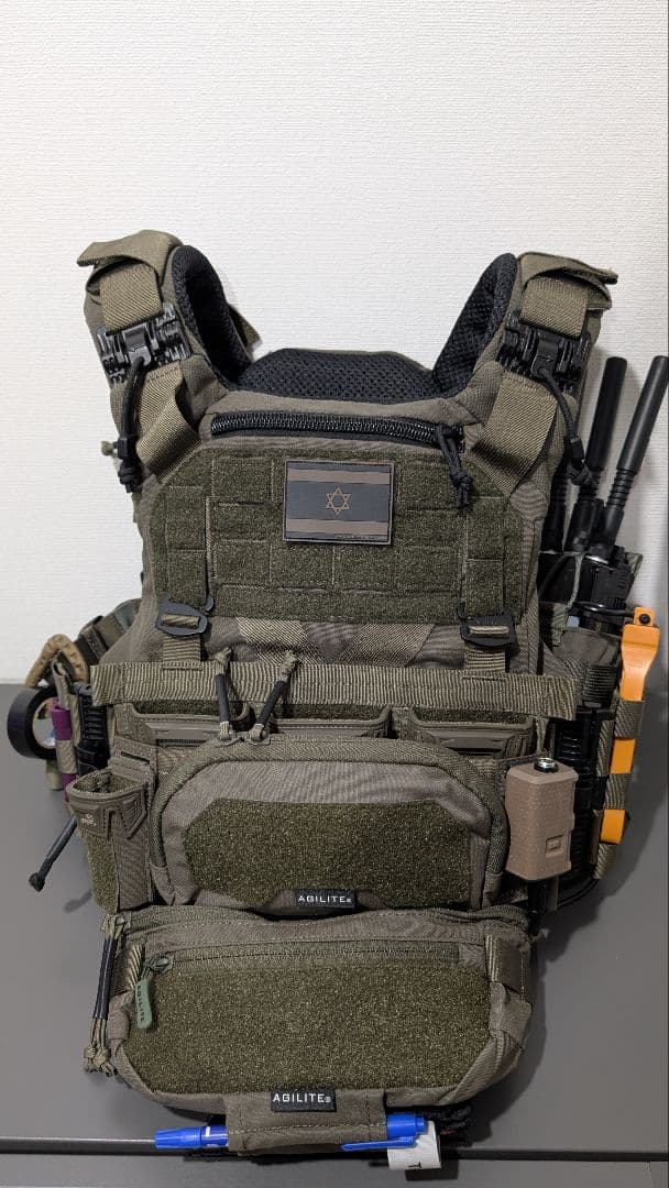 実物 AGILITE K19 プレートキャリア ※本体のみ
