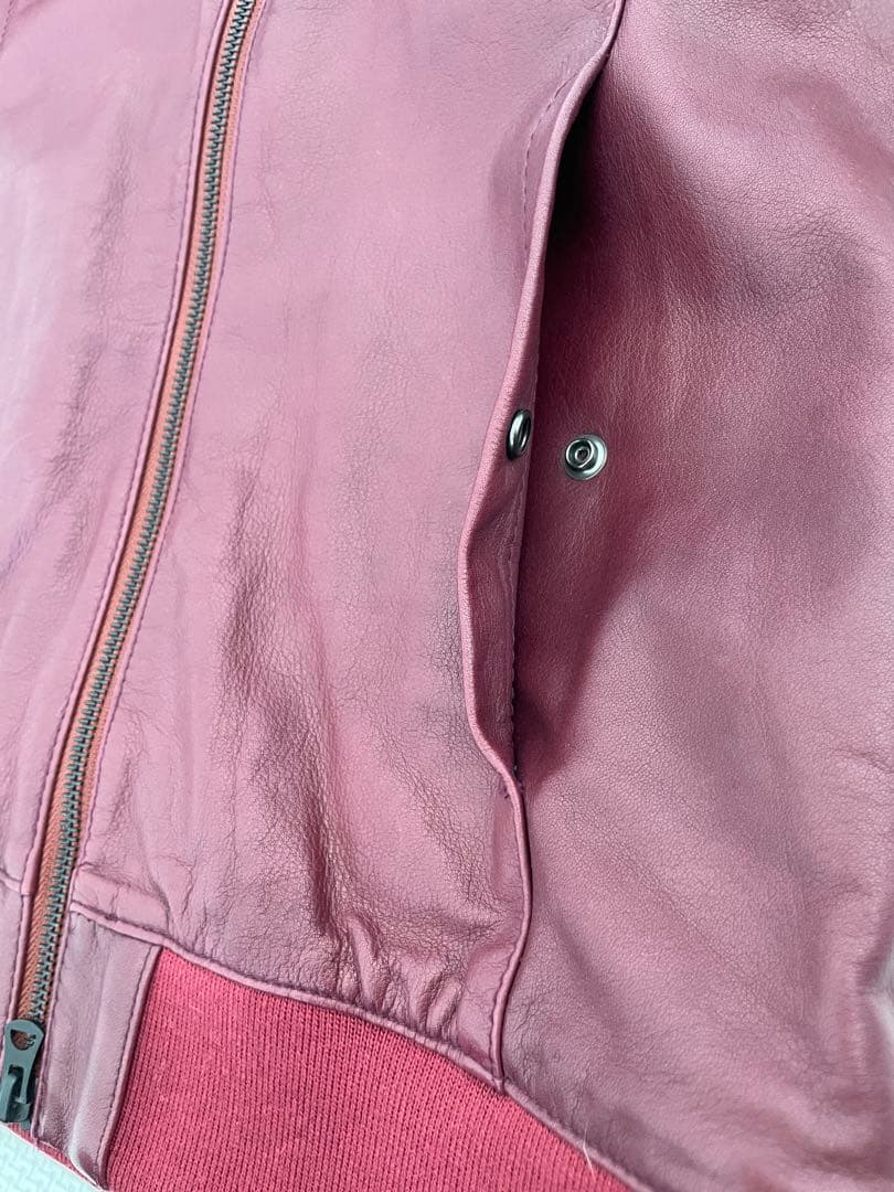 メンズ レザージャケット 牛革　サイズ40