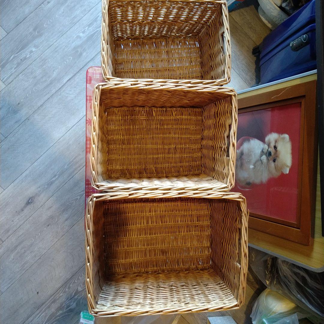 カゴ　カゴセット　カゴ3点セット