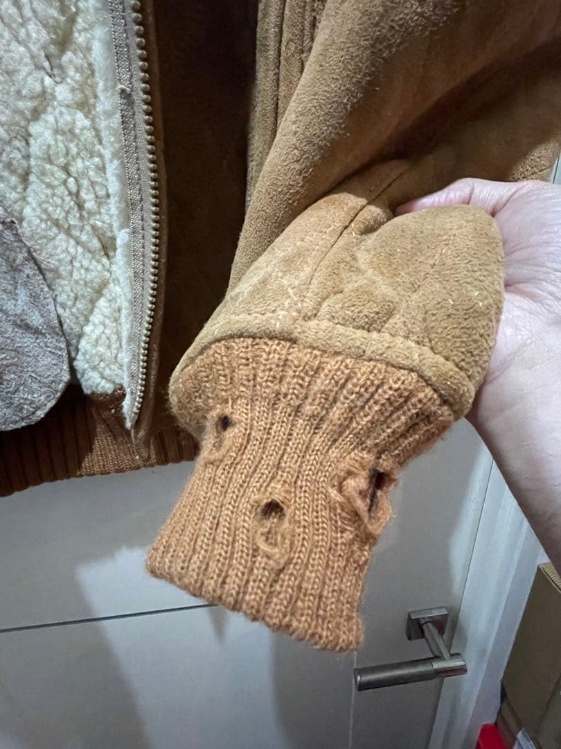 sawyer of napa ムートン ボンバージャケット