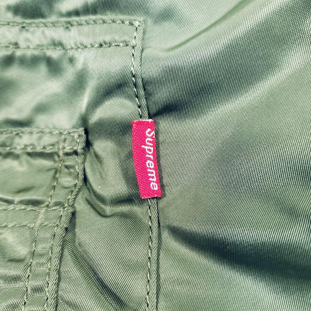 Supreme　シュプリーム　MA-1　リバーシブル　オリーブグリーン　M