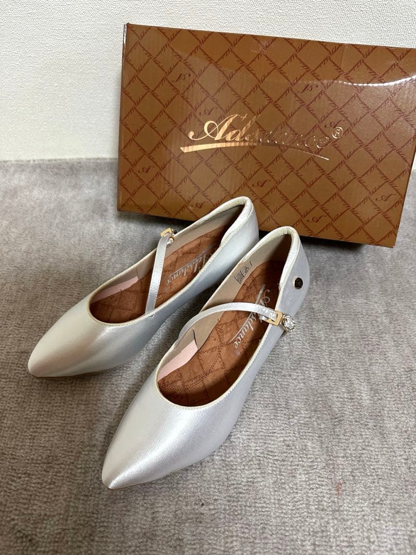 社交ダンス　ADSダンスシューズ 22.5cm コントアヒール5cm