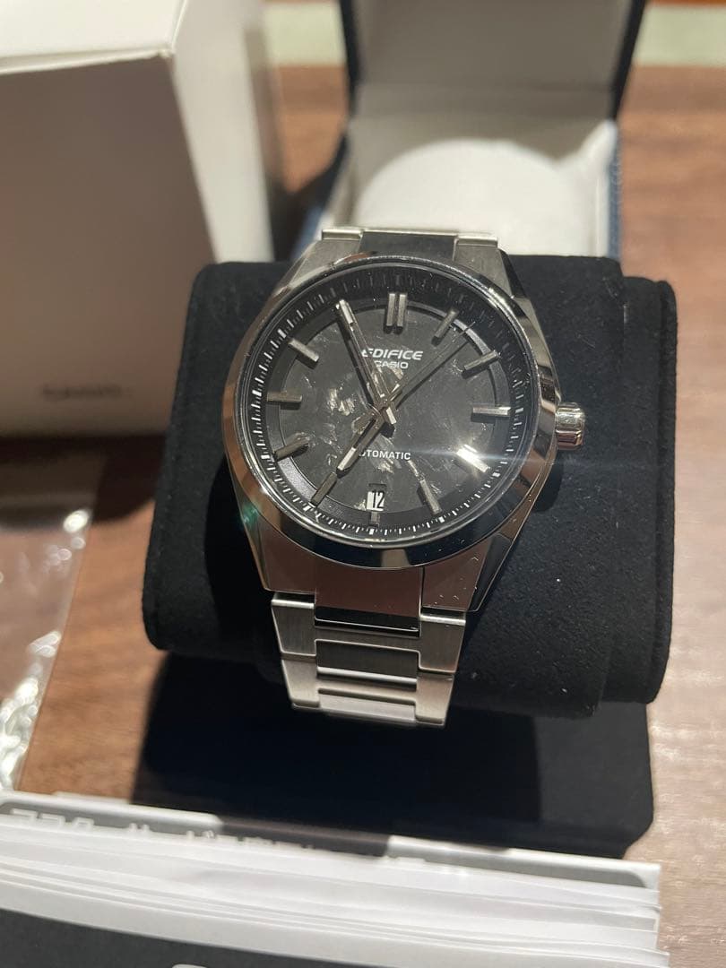 カシオ　エディフィス　EFK-100YCD-1AJF メンズ シルバー