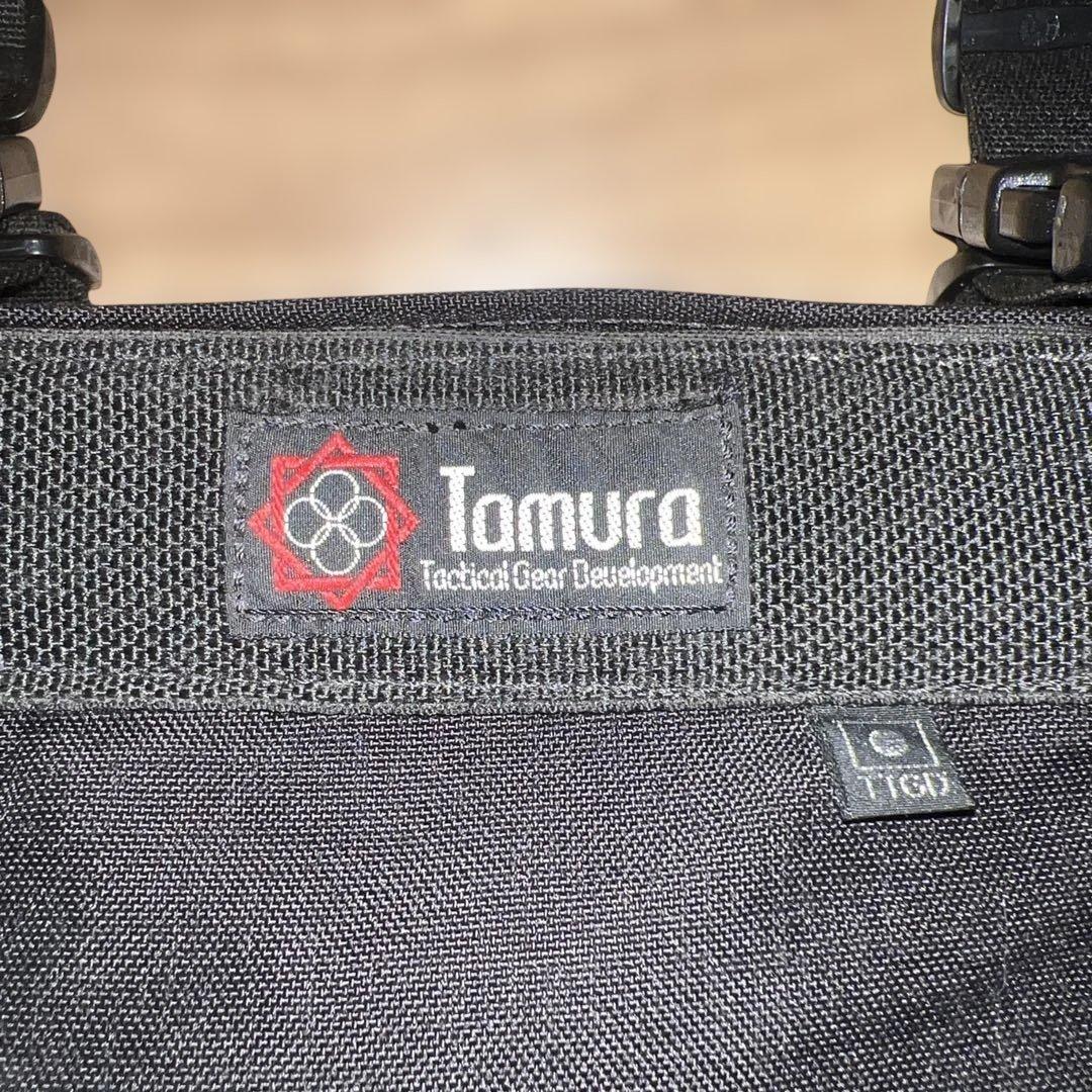 田村装備開発製　ダンプポーチ　ブラックカラー