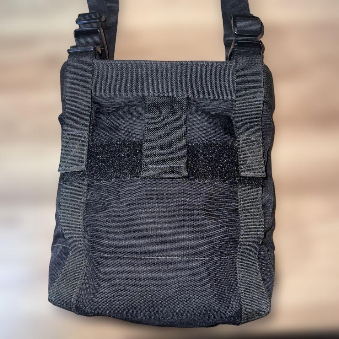 田村装備開発製　ダンプポーチ　ブラックカラー