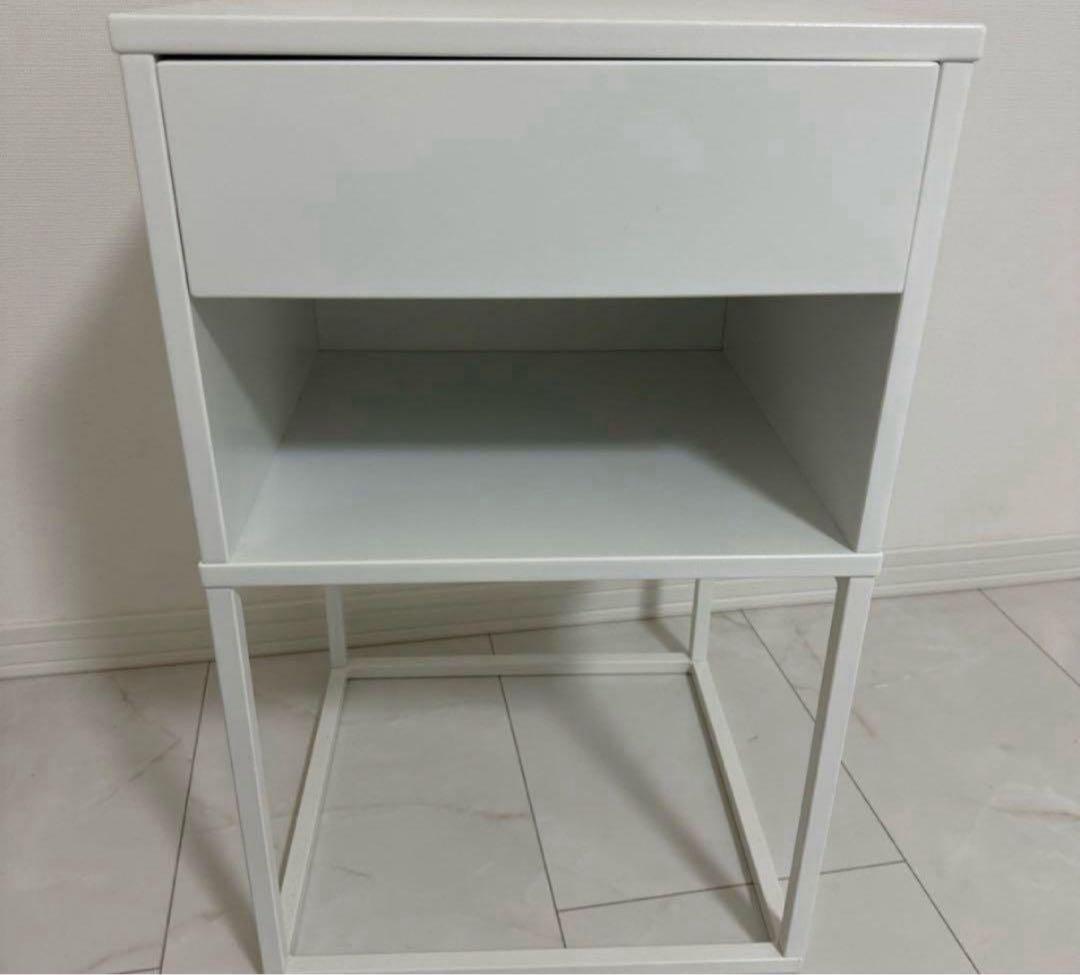 美品　IKEA ヴィークハムメル　VIKHAMMER サイドテーブル