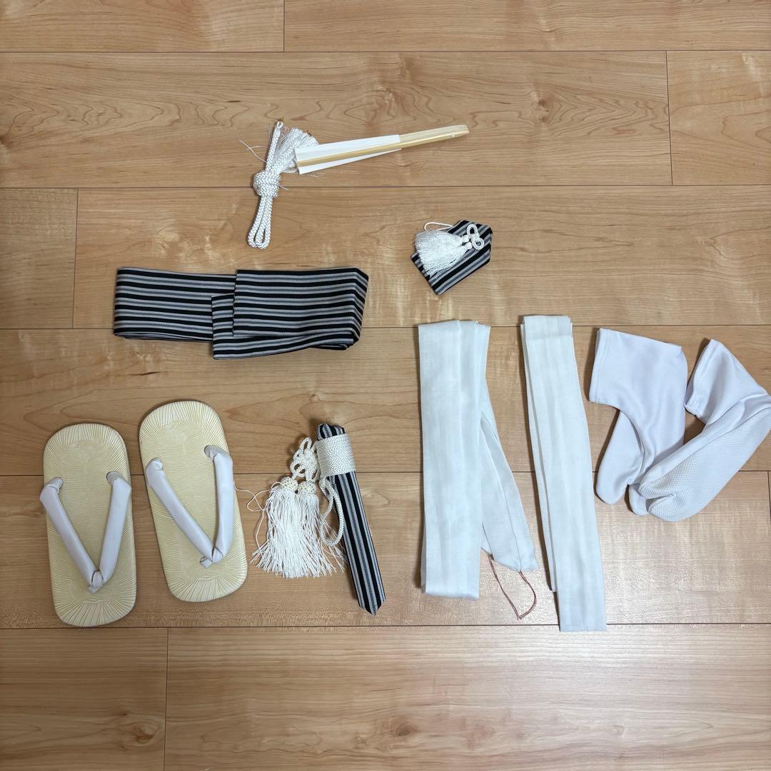 七五三 5歳 男の子 着物 羽織 袴 フルセット