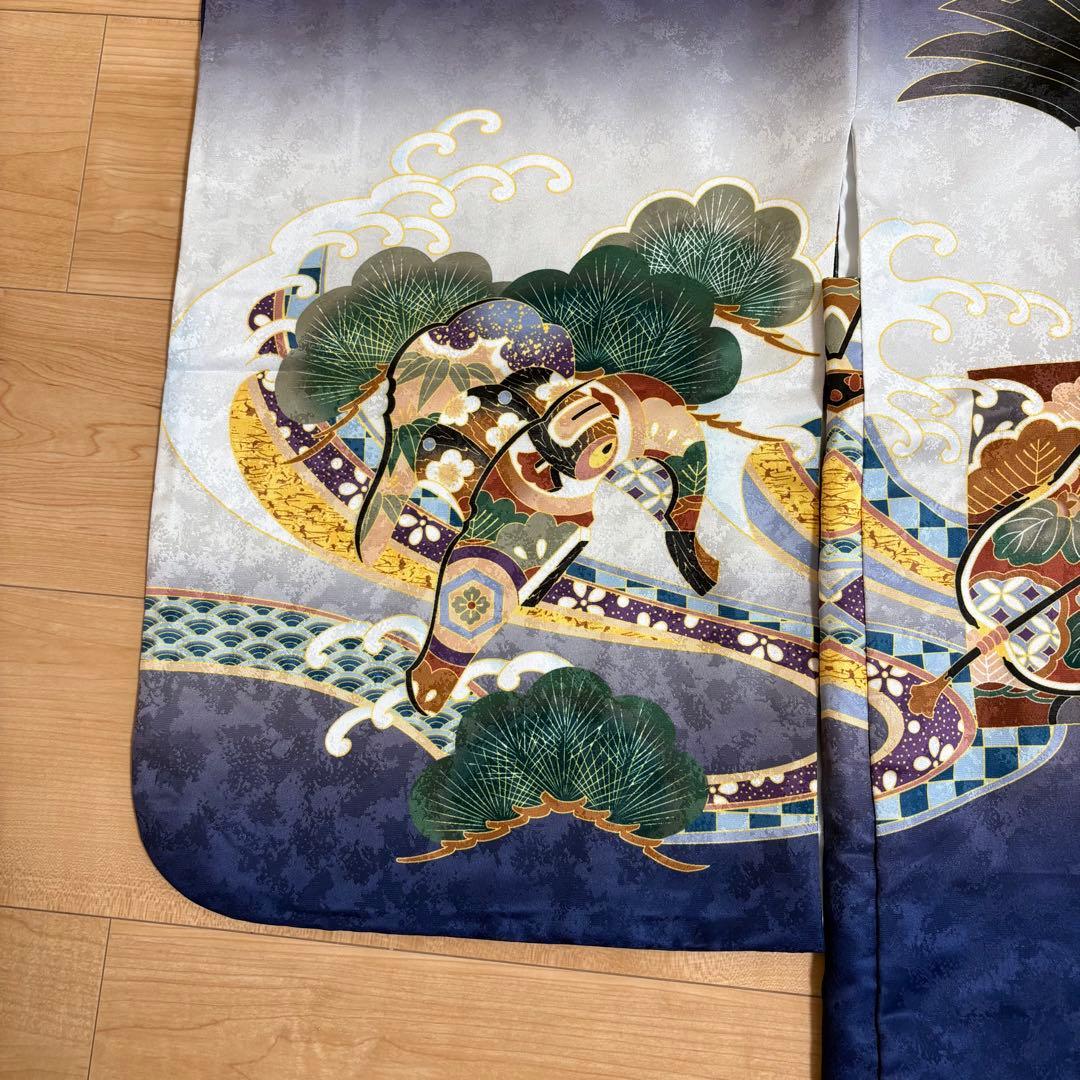 七五三 5歳 男の子 着物 羽織 袴 フルセット