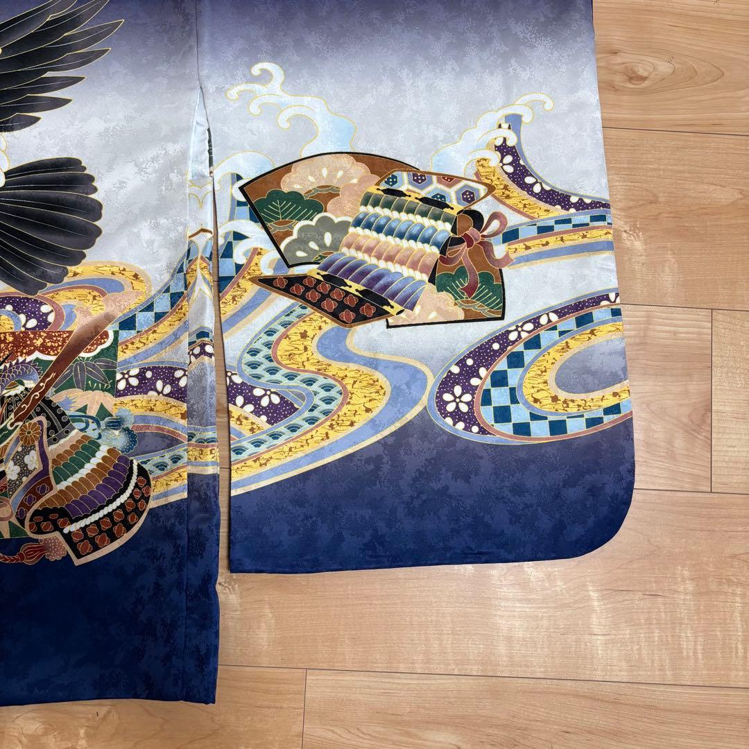 七五三 5歳 男の子 着物 羽織 袴 フルセット