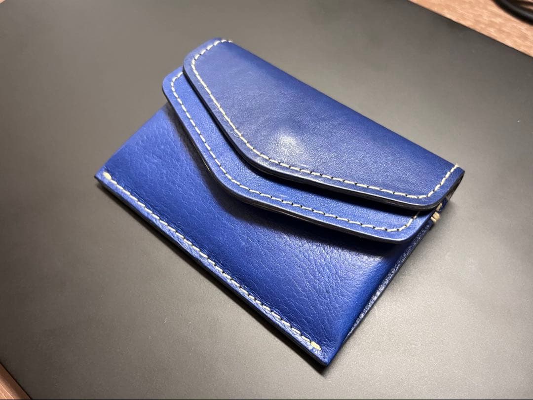 土屋鞄 ディアリオ ツインケース 青（限定色）