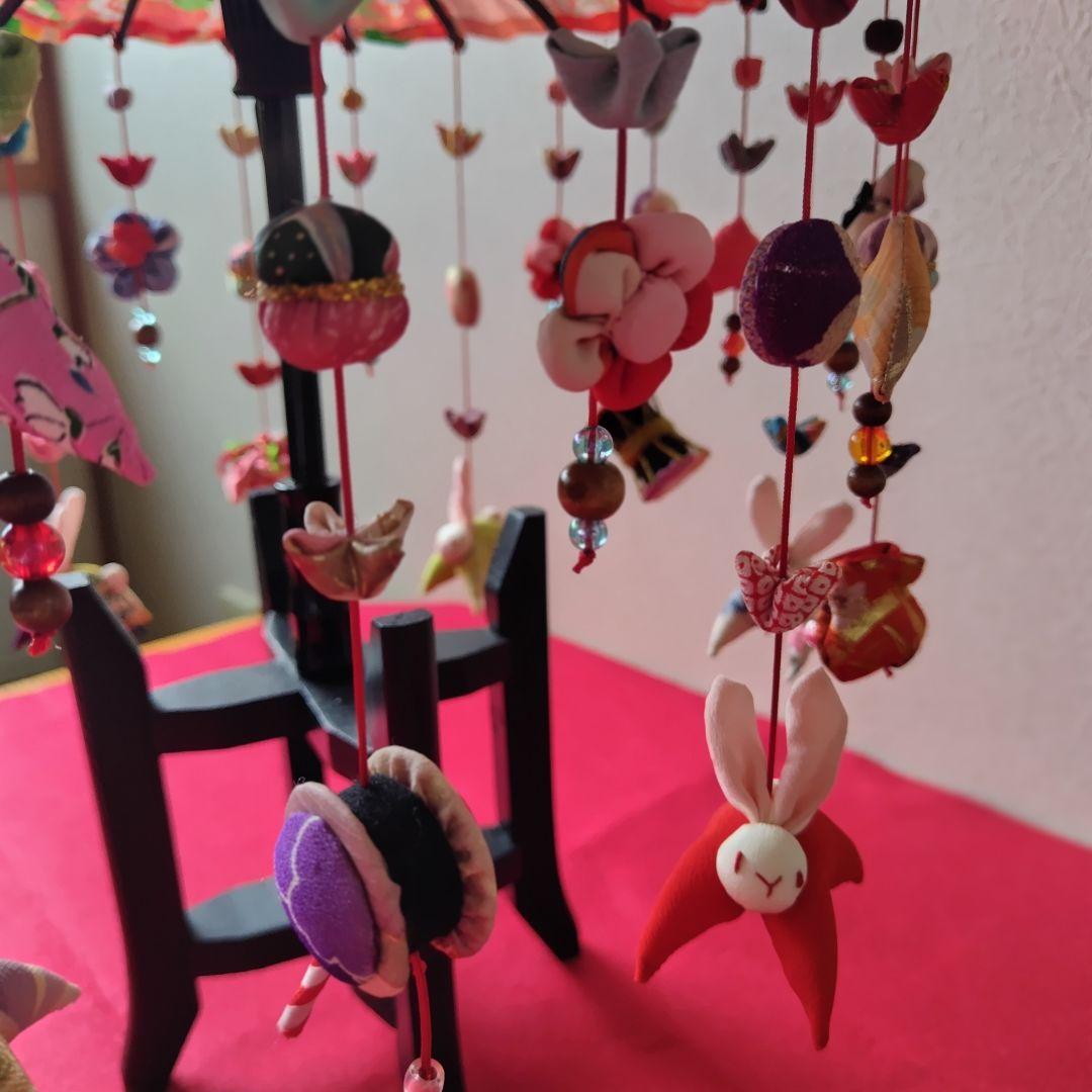 傘福'26＊縁起物＊正絹古布＊手づくり＊Urchin雑貨＊私のお雛様