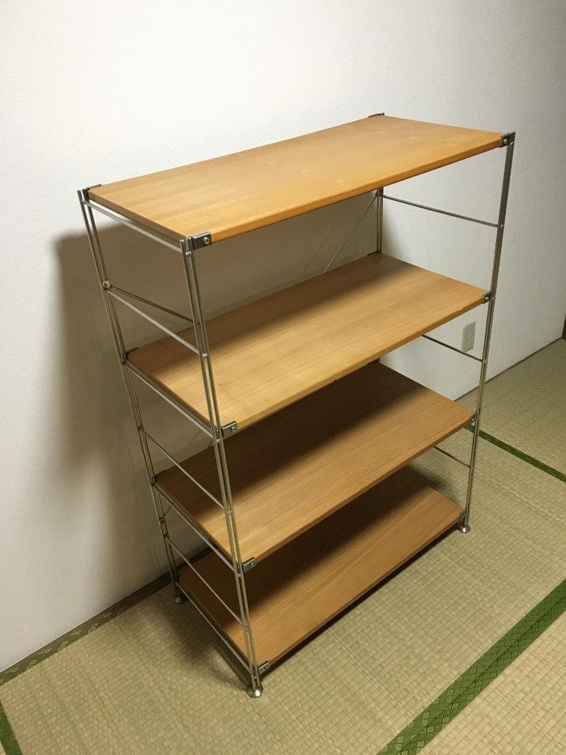 ナビル　無印良品　ステンレスユニットシェルフ