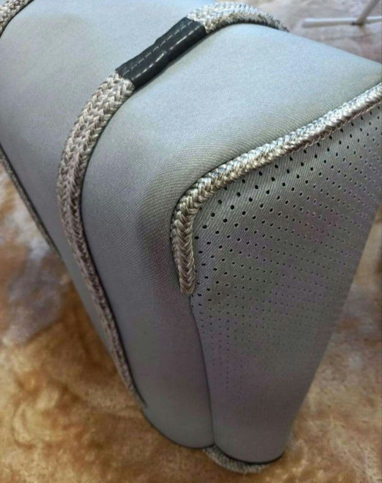 ステートオブエスケープ ライトグレー トートバッグ