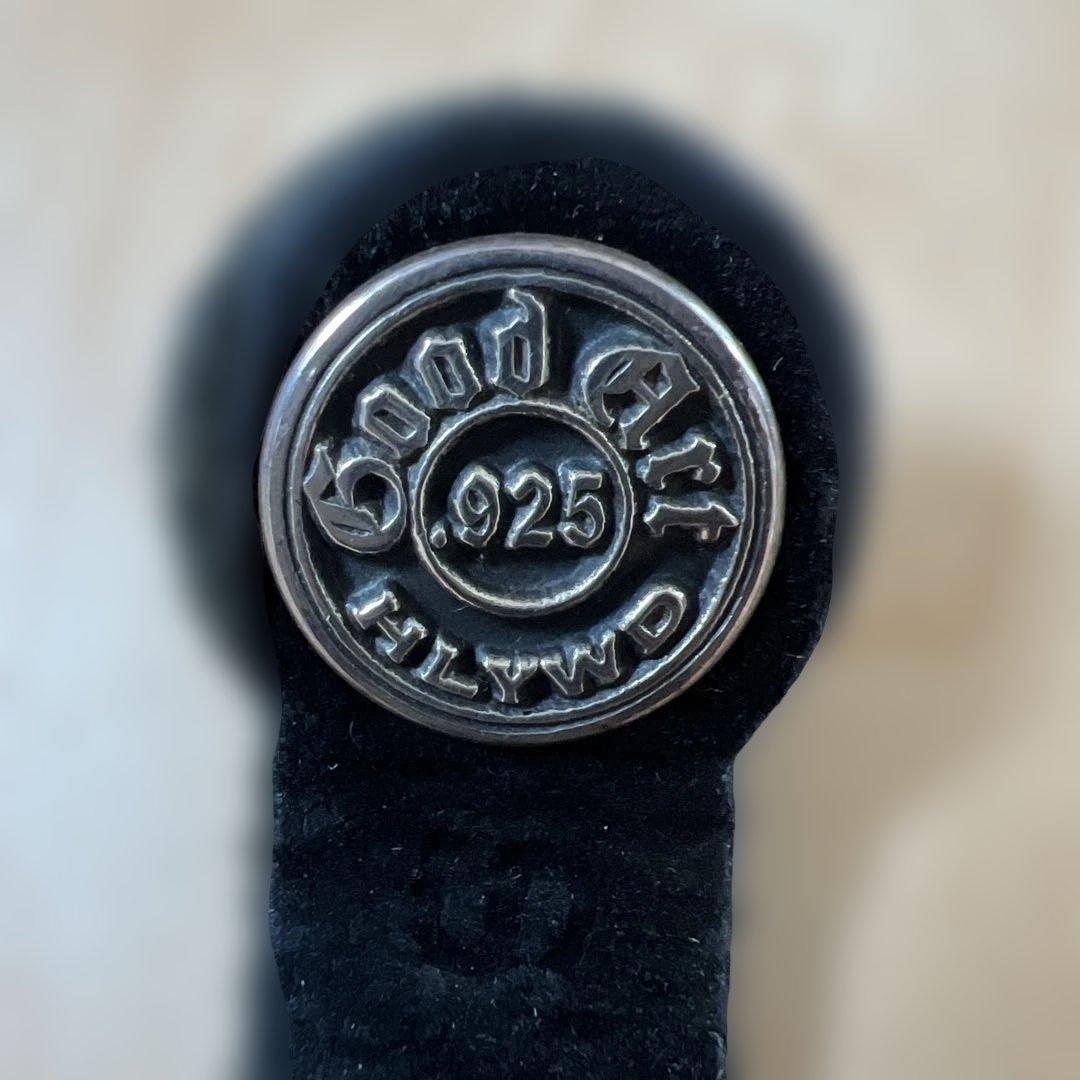 Good art hlywd レザーブレスレット