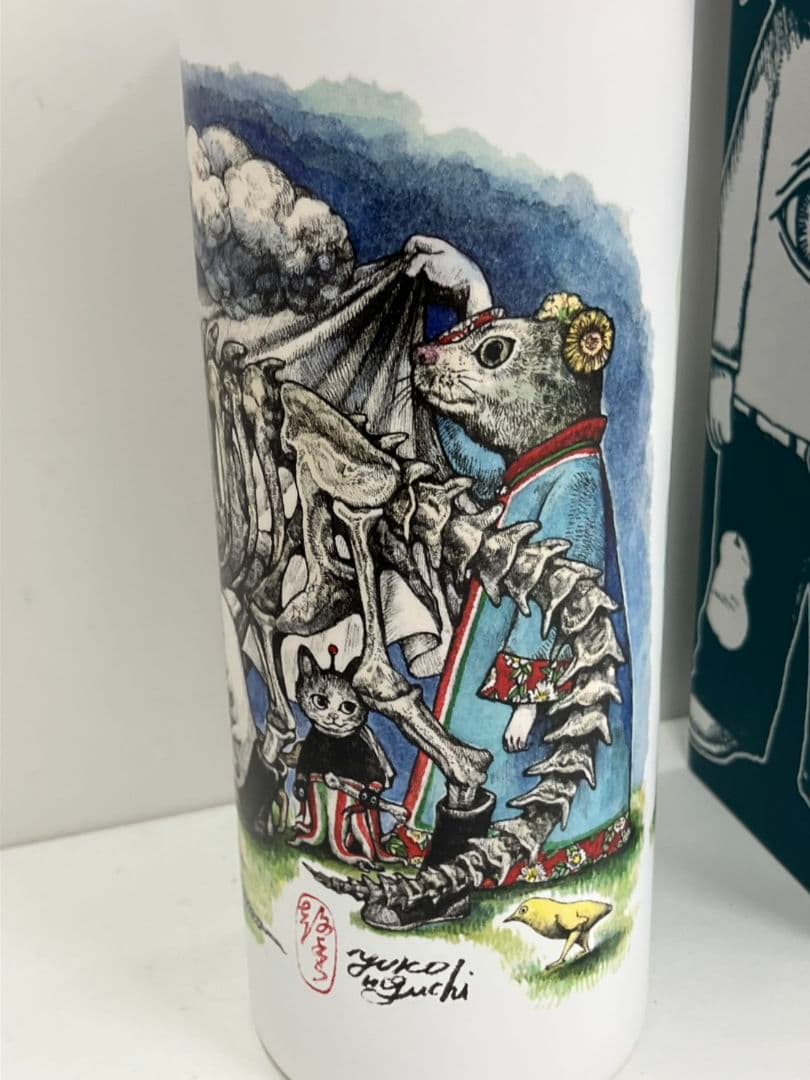 【ヒグチユウコ　スリムサーモステンレスボトル】夜のおさんぽ　500ml