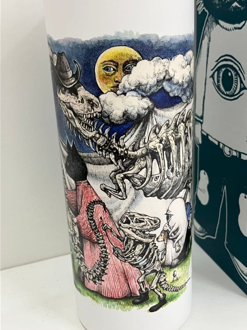 【ヒグチユウコ　スリムサーモステンレスボトル】夜のおさんぽ　500ml