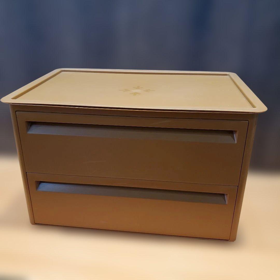 Tupperware　マルチオーガナイザー　二段引き出し