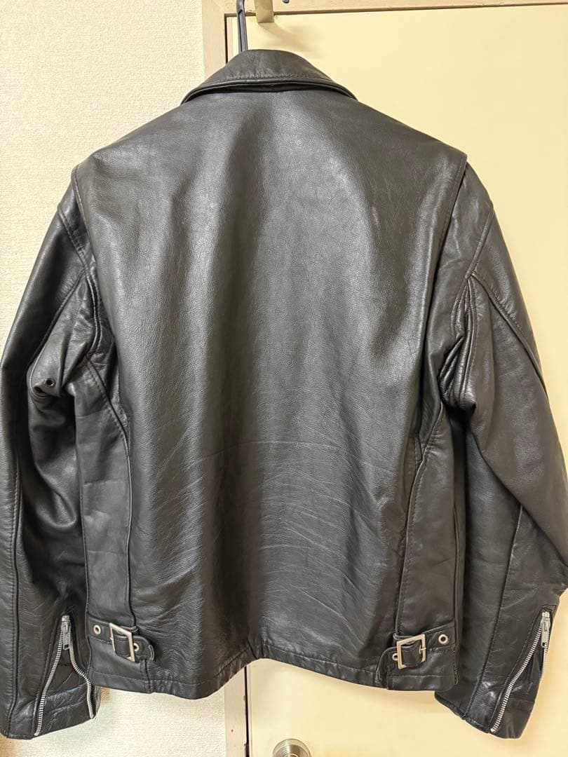 週末セール schott 642 シングルライダースジャケット