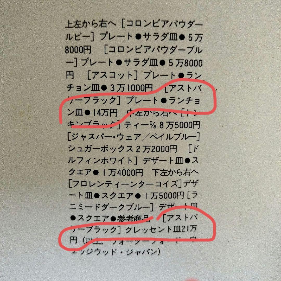 世界最高級ブランド　クレッセント皿　アフタヌーンティーなど