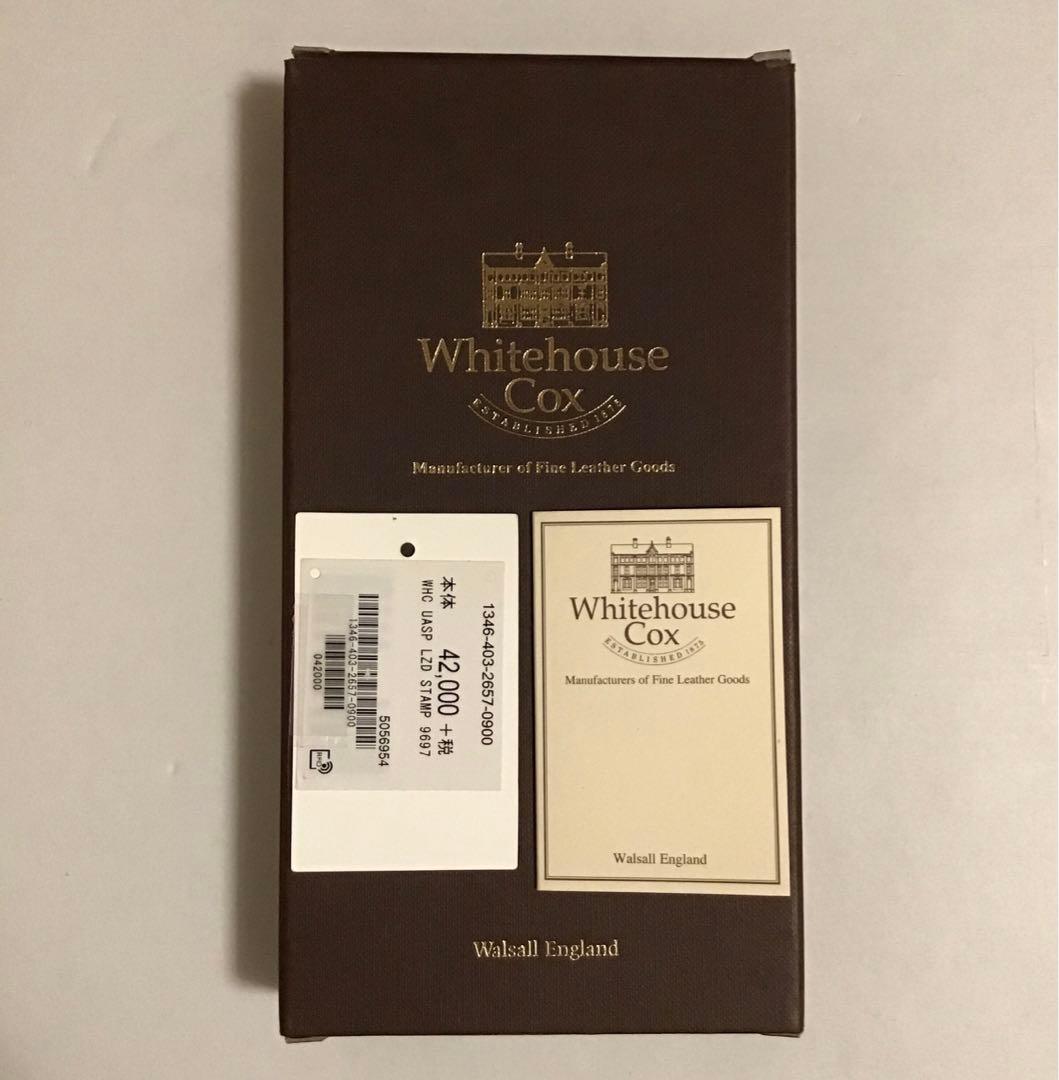 週末限定価格⇩【新品】Whitehouse Cox長財布 S9697L/UA