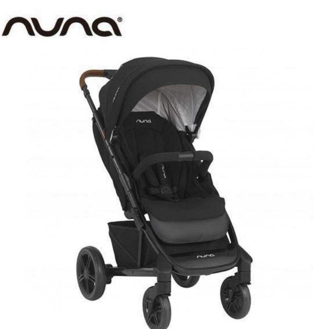 NUNA ベビーカー ブラック
