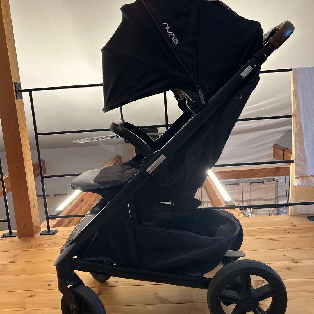 NUNA ベビーカー ブラック