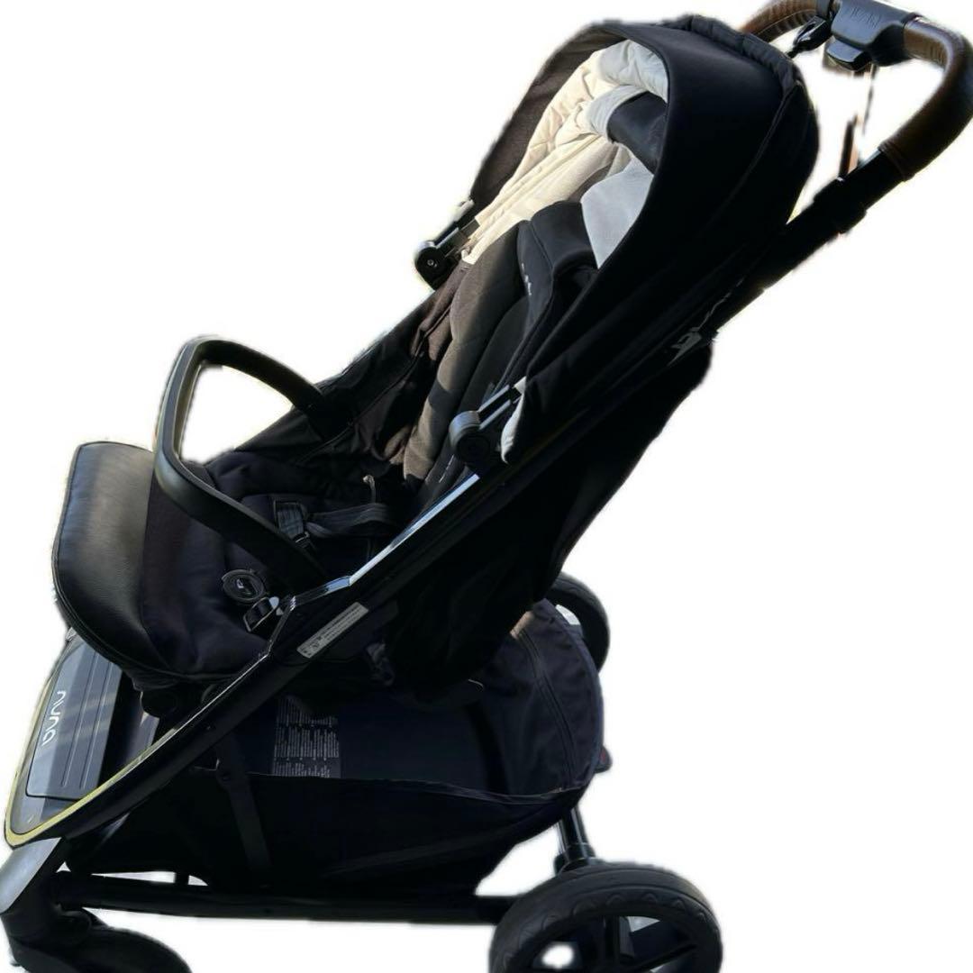 NUNA ベビーカー ブラック