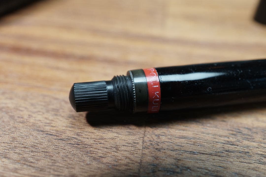 ロットリング ロールクリ 透明ニブ 万年筆 セルロイド/エボナイト 廃番製品