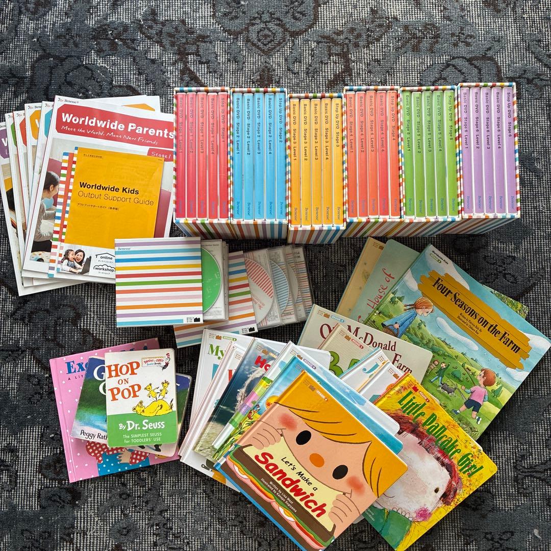 ワールドワイドキッズ　Stage1〜Stage6セット　洋書　おうち英語