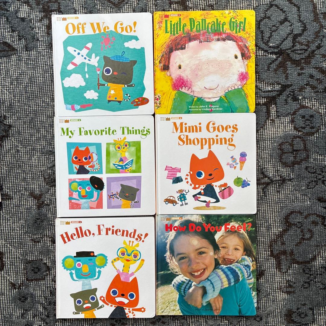 ワールドワイドキッズ　Stage1〜Stage6セット　洋書　おうち英語