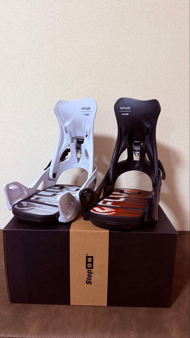 FLUX Step on ビンディング ホワイト/ブラック